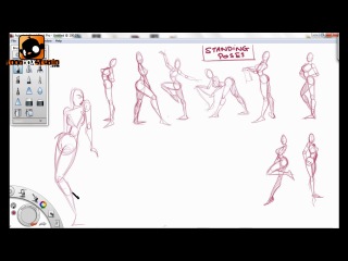 eight-hour video course on drawing in the pin-up style / how to draw cherry part 2
